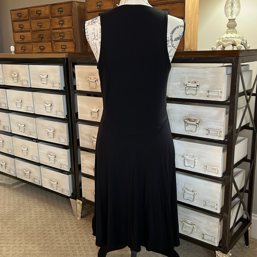 Athleta High Neck Black Tank Dress - Picture 3 of 10